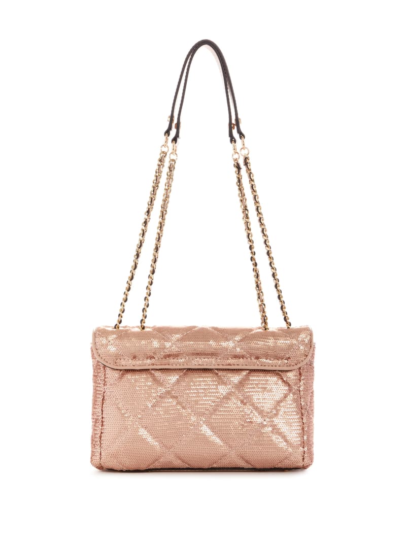 Guess Cessily Sequins Convertible Crossbodytassen Dames Oranje | 6843-QLCUR