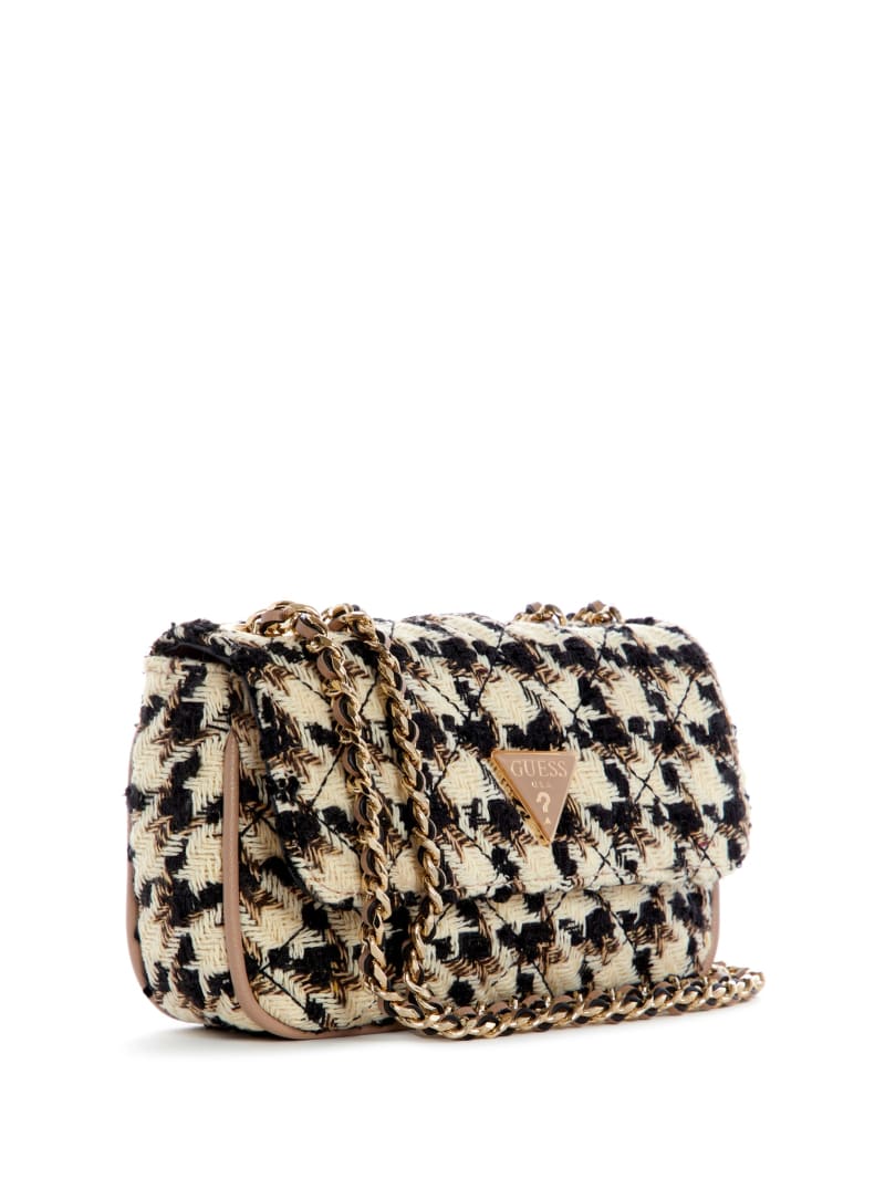 Guess Cessily Tweed Convertible Mini Tassen Dames Gekleurd | 8079-ZNLQR