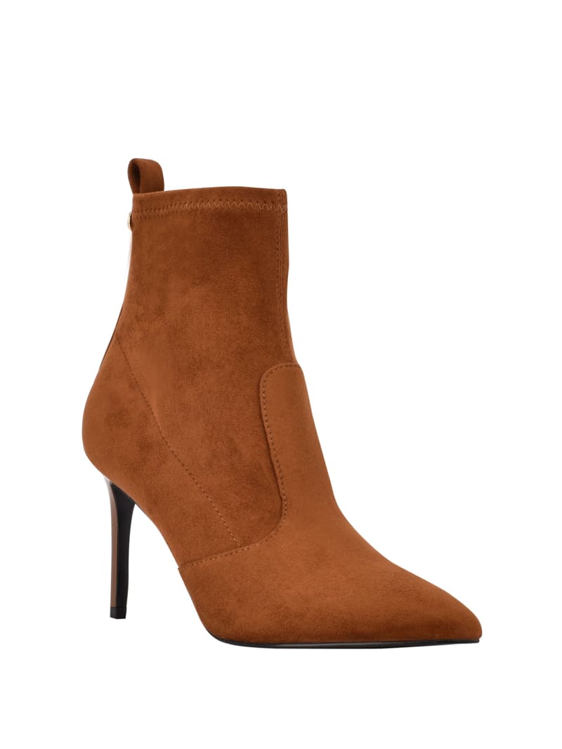 Guess Dafina Faux-Suede Sock Laarzen Dames Bruin | 4365-RDHOZ