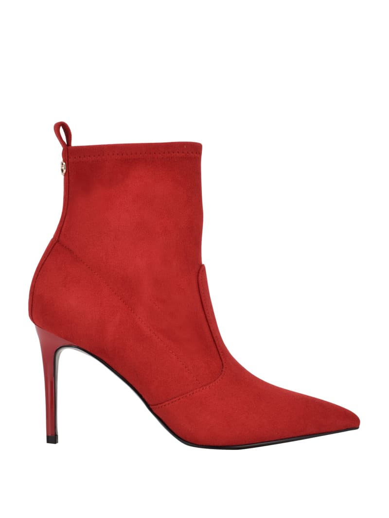 Guess Dafina Faux-Suede Sock Laarzen Dames Rood | 6817-IZPFV