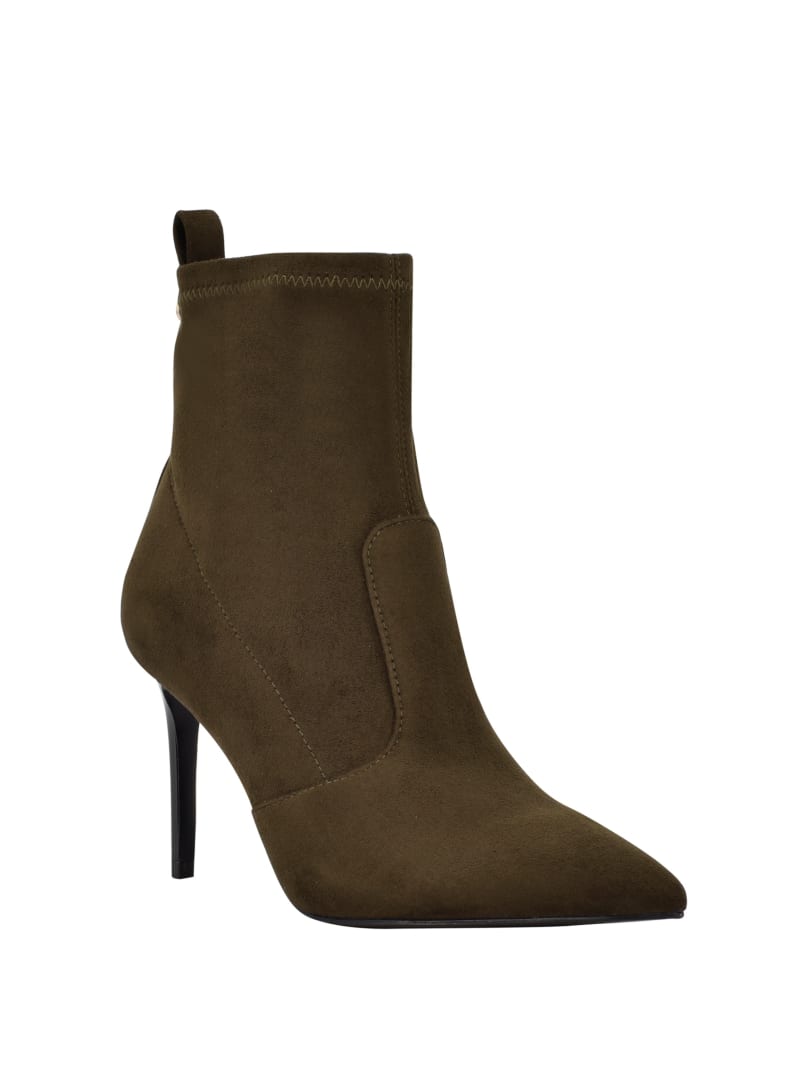 Guess Dafina Faux-Suede Sock Laarzen Dames Groen | 9745-VZHTJ