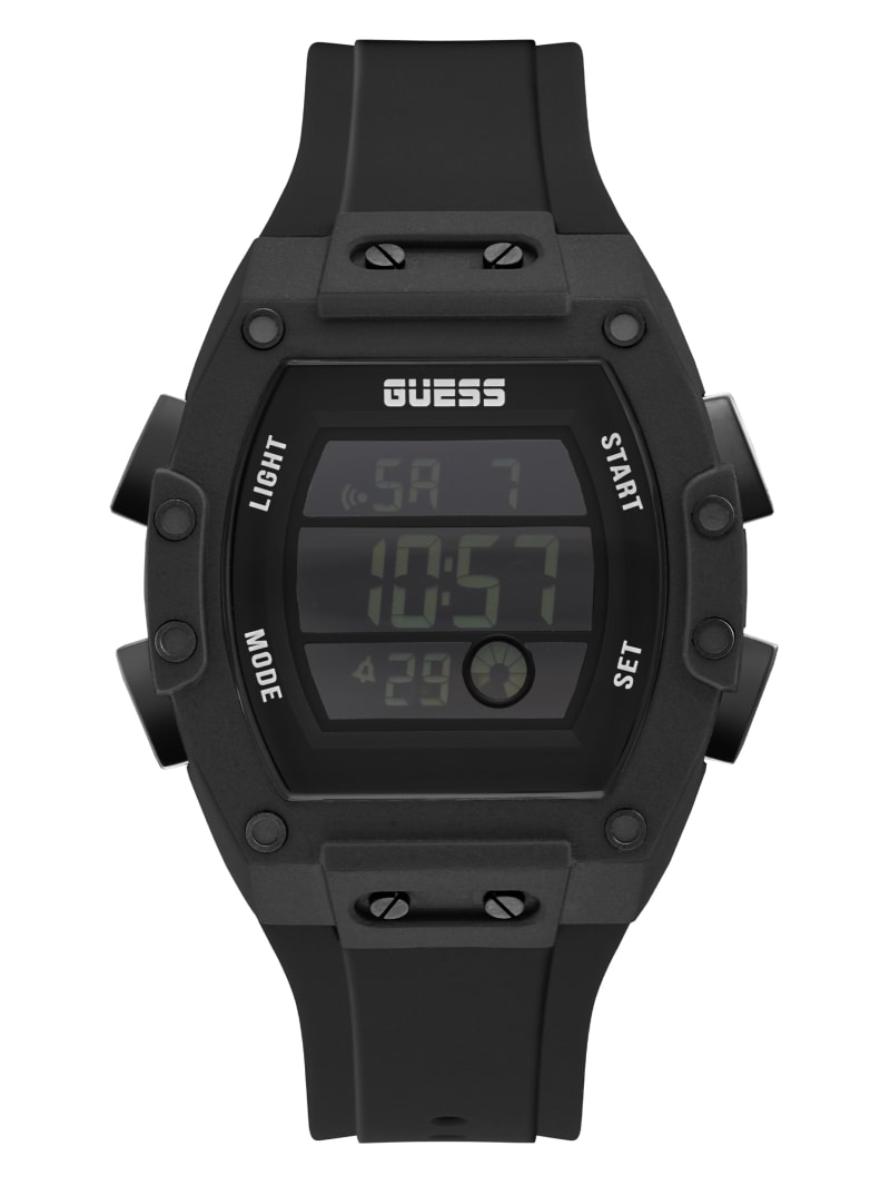 Guess Digitaal Horloge Heren Zwart | 3476-KABPY