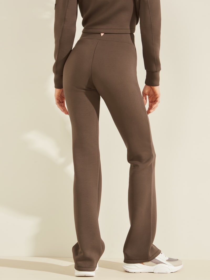 Guess Eco Allie Brede-Legs Broek Dames Chocola | 4135-GEZTK