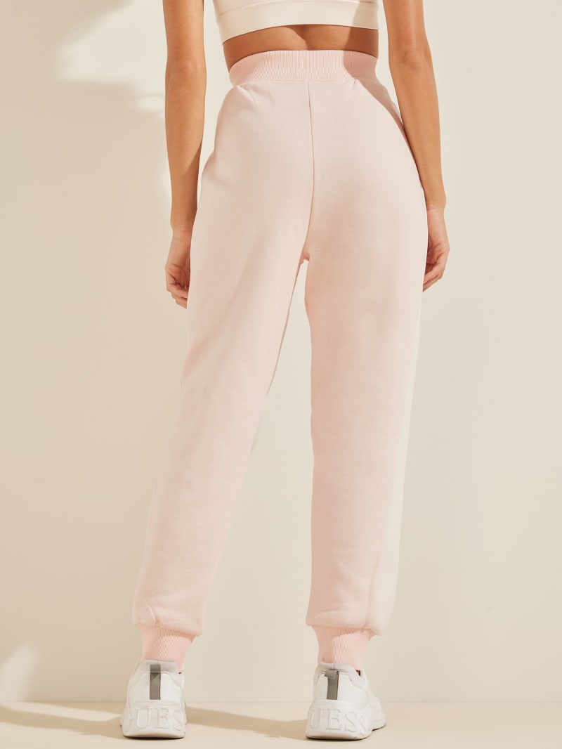 Guess Eco Annetta Contrast Joggers Broek Dames Roze | 3217-UDYHK