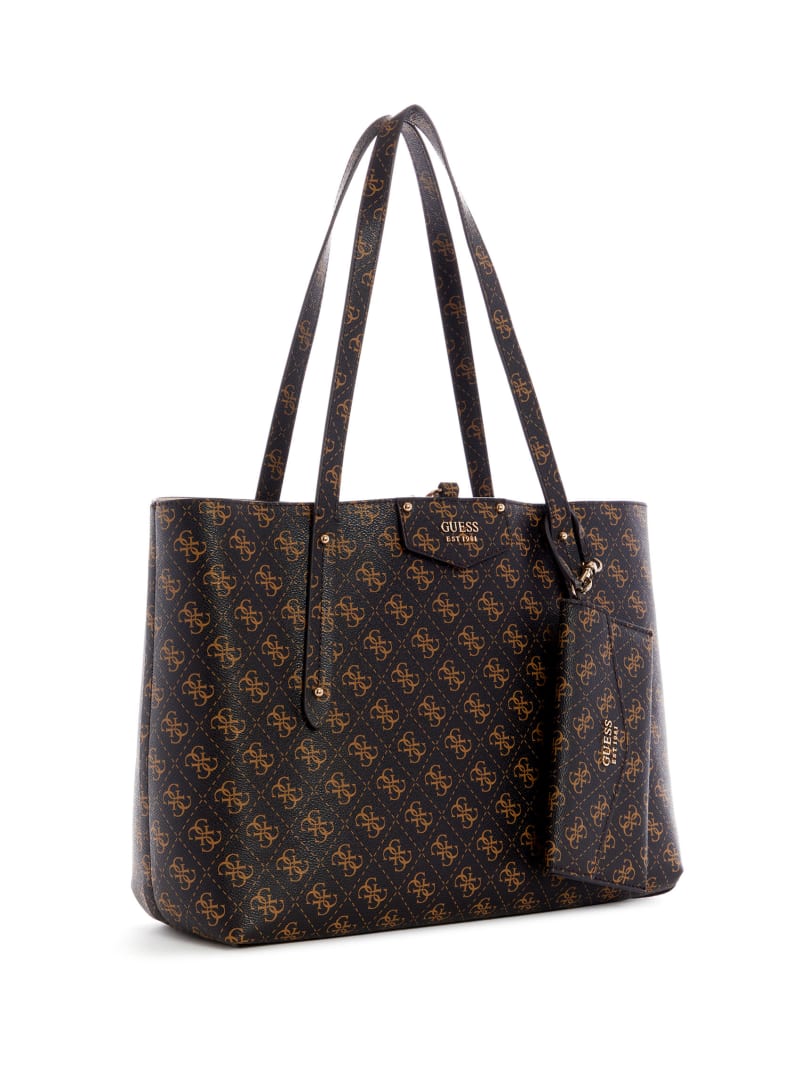 Guess Eco Brenton Logo Tote Tassen Dames Gekleurd | 8029-RTXFP