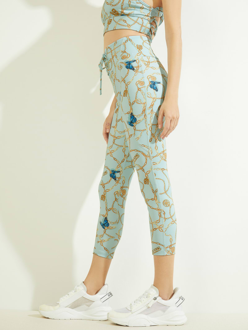 Guess Eco Dollie Leggings Broek Dames Bloemen | 6214-SHVJW