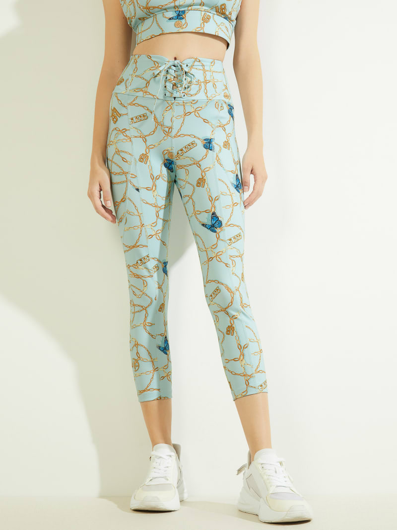 Guess Eco Dollie Leggings Broek Dames Bloemen | 6214-SHVJW