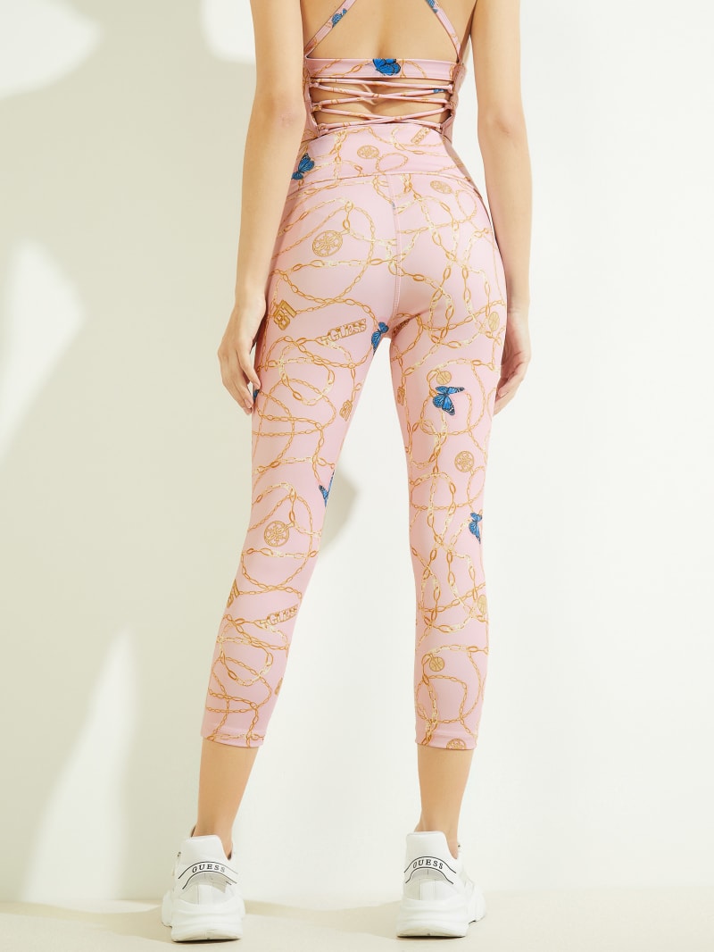 Guess Eco Dollie Leggings Broek Dames Roze | 9642-KHRBU