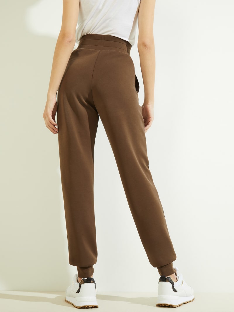 Guess Eco Effie Joggers Broek Dames Chocola | 4719-GDEIJ