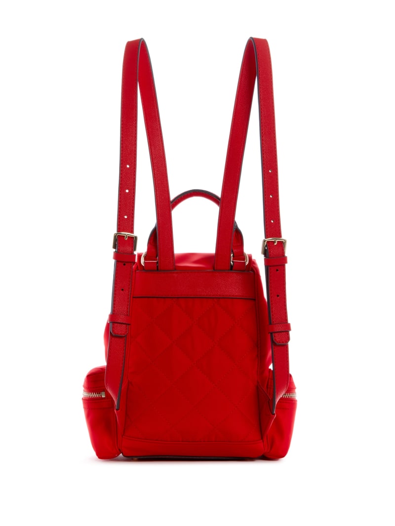 Guess Eco Gemma Small Rugzak Dames Rood | 4065-MYJWV