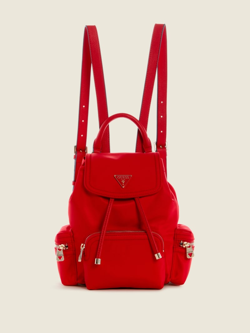 Guess Eco Gemma Small Rugzak Dames Rood | 4065-MYJWV