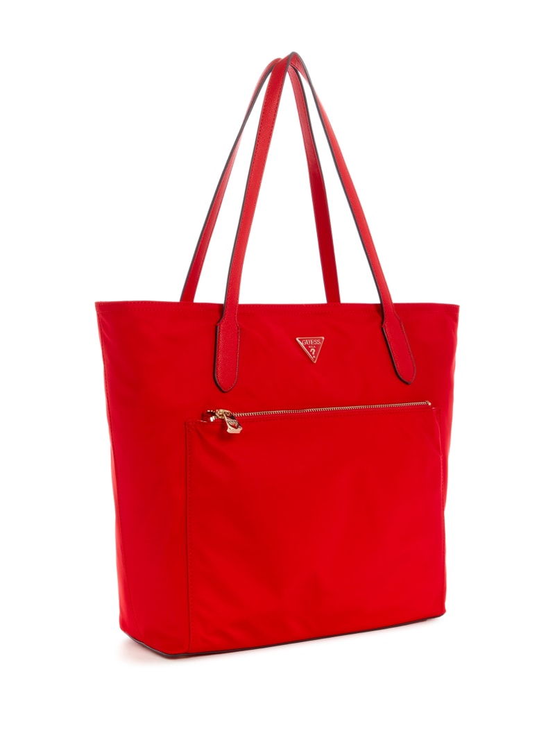 Guess Eco Gemma Tote Tassen Dames Rood | 6374-LGTDA