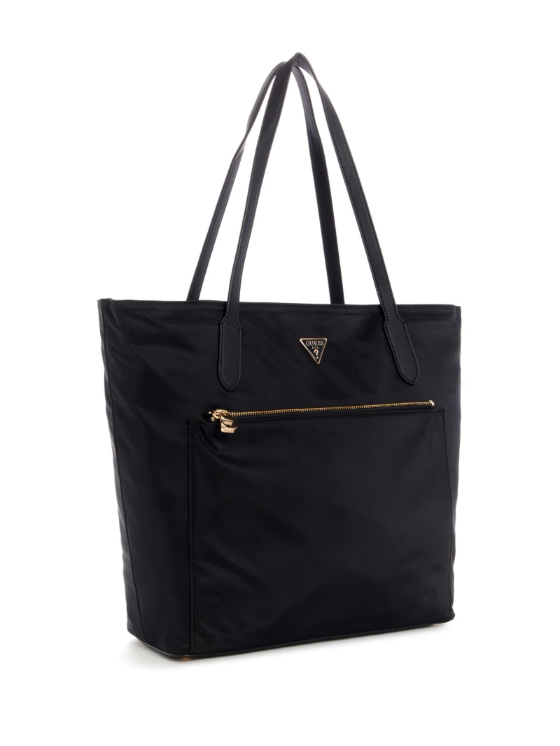 Guess Eco Gemma Tote Tassen Dames Zwart | 9867-SFIJX