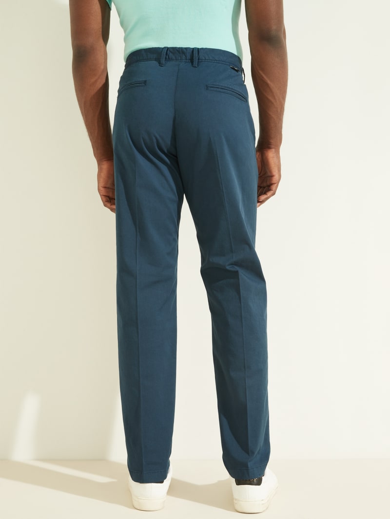 Guess Eco New Original Chino Broek Heren Blauw | 3605-CKPSO