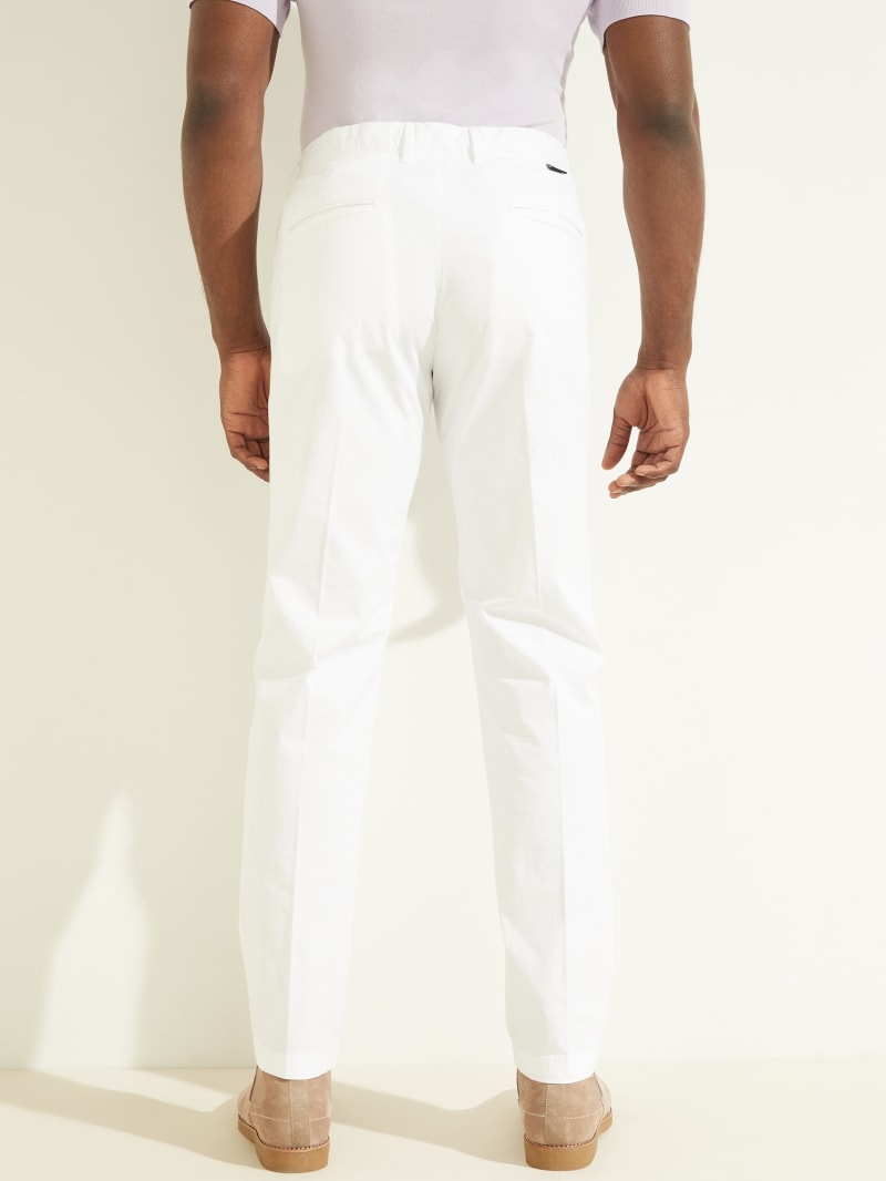 Guess Eco New Original Chino Broek Heren Wit | 8736-EUVIT