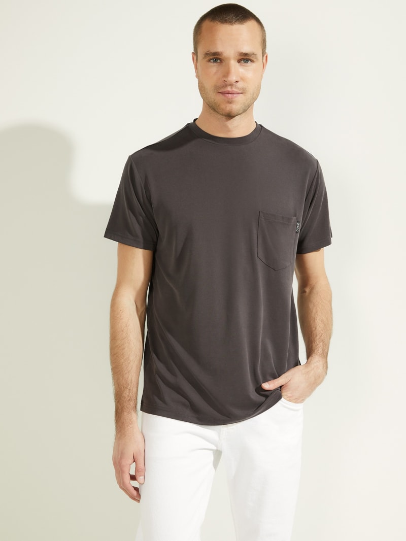 Guess Eco Orio Tee T-shirts Heren Bruin | 5473-DBHOX