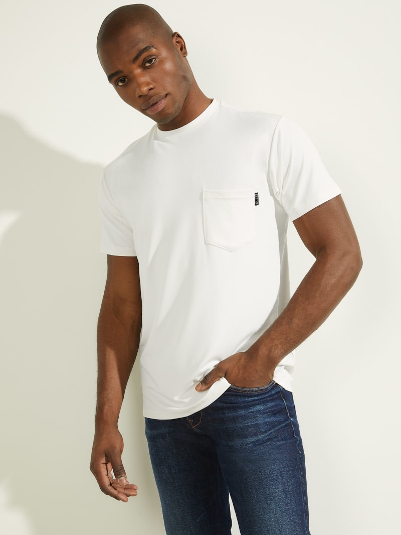 Guess Eco Orio Tee T-shirts Heren Grijs | 1028-XAYFS