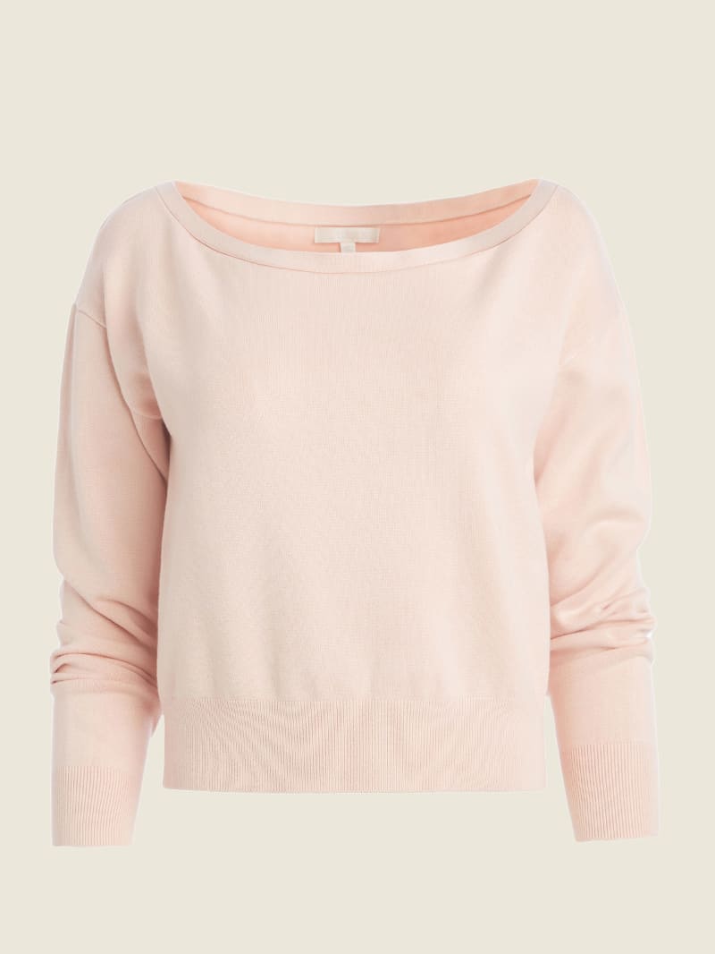 Guess Eco Tiana Pullover Truien Dames Roze | 9725-RXNGW