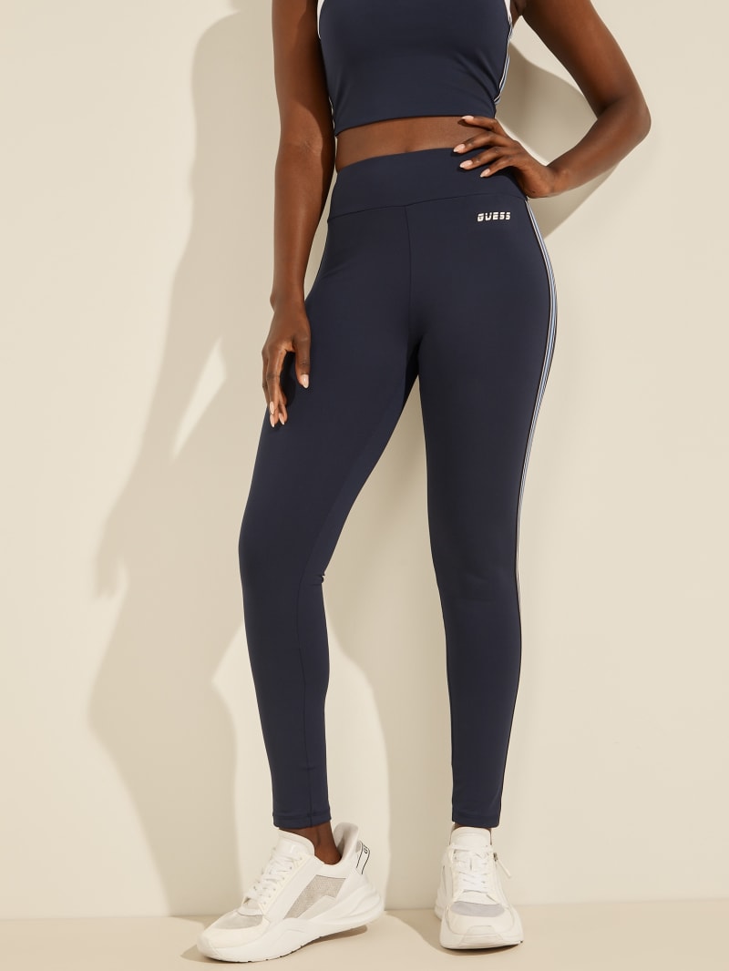 Guess Ethel Leggings Broek Dames Donkerblauw | 3679-ZJGCT