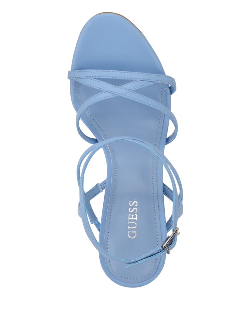 Guess Fumi Bandjes Hakken Dames Lichtblauw | 1465-BDPVL