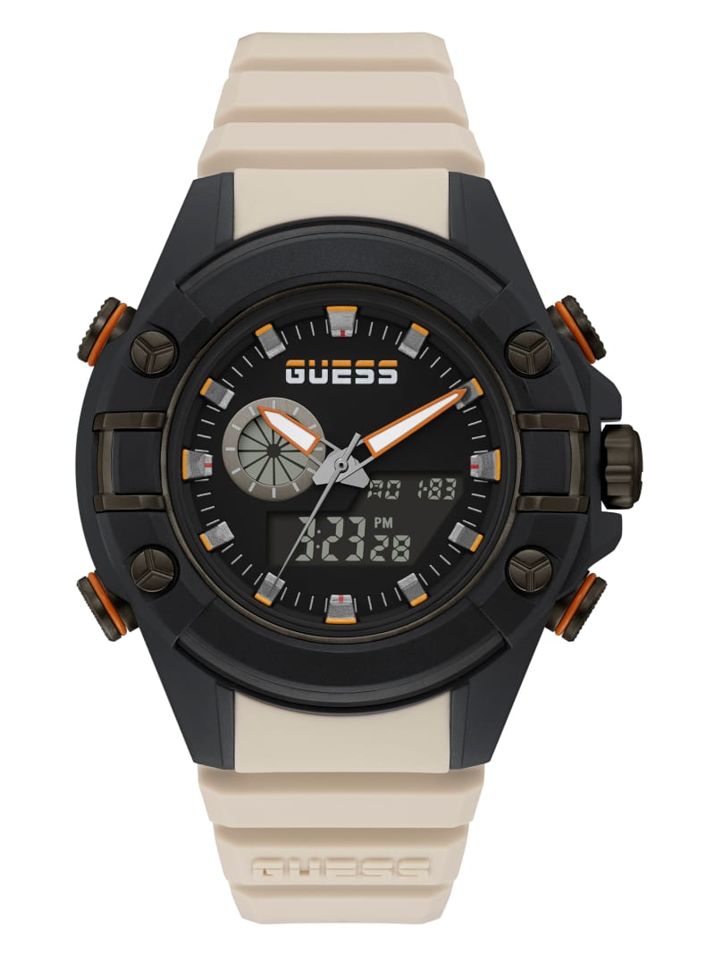 Guess G Force Beige Digitaal Horloge Heren Gekleurd | 2651-RPSMZ