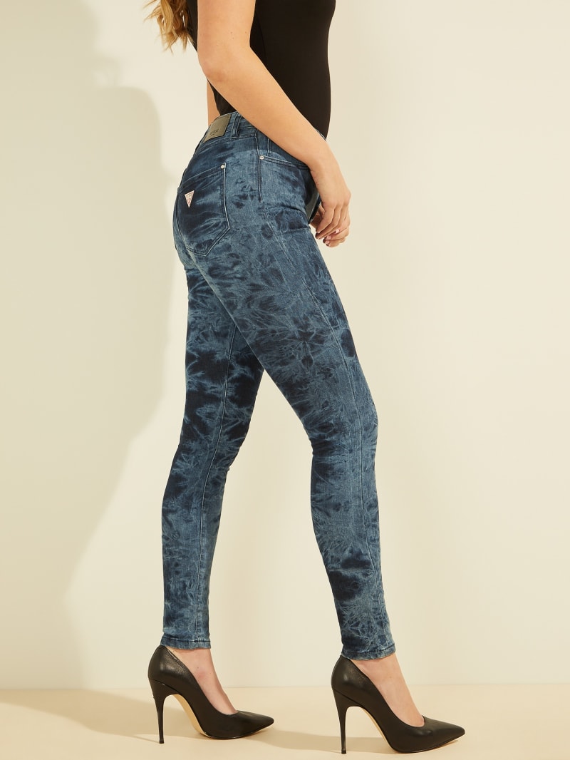 Guess Galaxy Ultimate Skinny Broek Dames Blauw | 7180-UNQHF