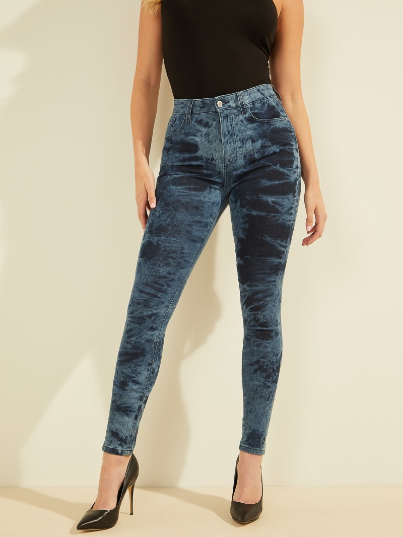 Guess Galaxy Ultimate Skinny Broek Dames Blauw | 7180-UNQHF