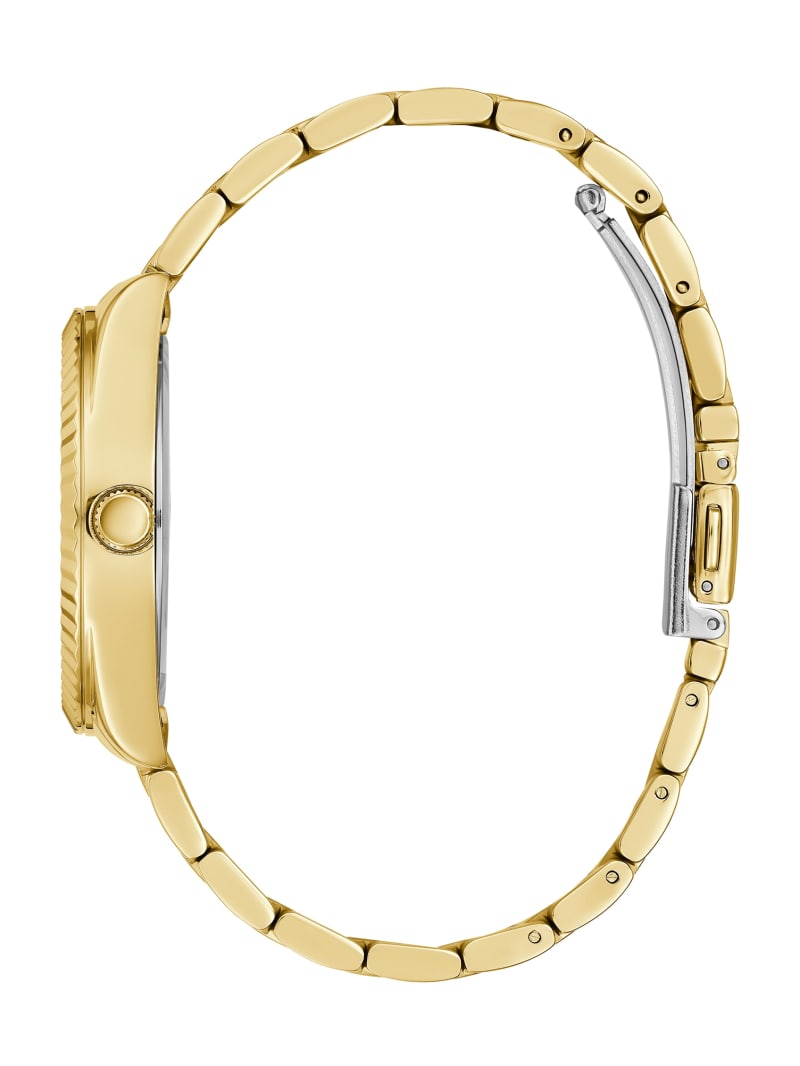 Guess Gold-Tone Analog Horloge Dames Goud | 0617-MDHKV