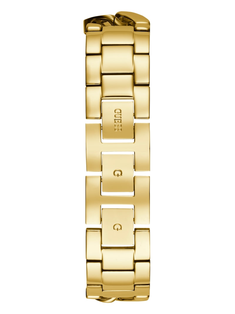 Guess Gold-Tone Analog Horloge Dames Goud | 5083-UWZHF