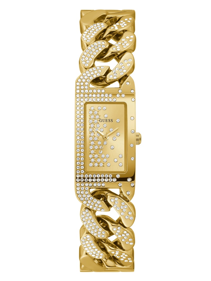 Guess Gold-Tone Analog Horloge Dames Goud | 5083-UWZHF