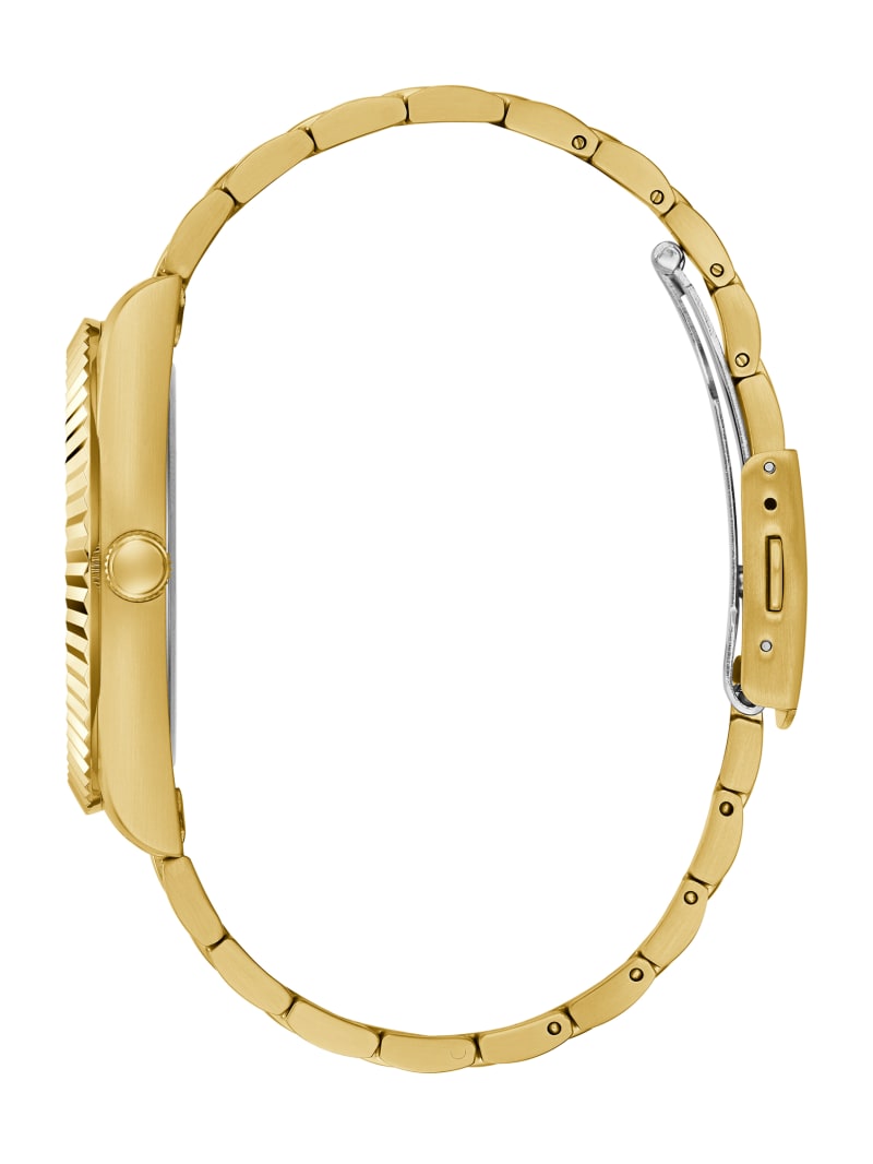 Guess Gold-Tone Analog Horloge Dames Goud | 6541-OXBID