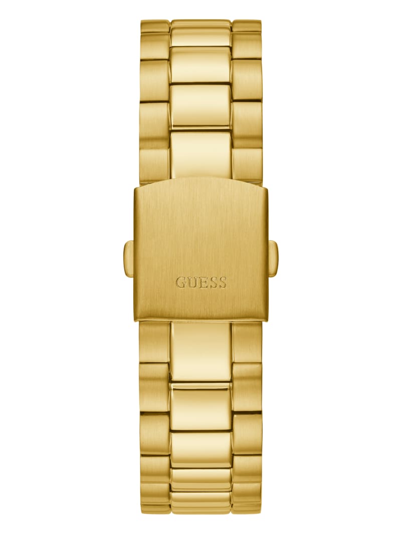 Guess Gold-Tone Analog Horloge Dames Goud | 6541-OXBID