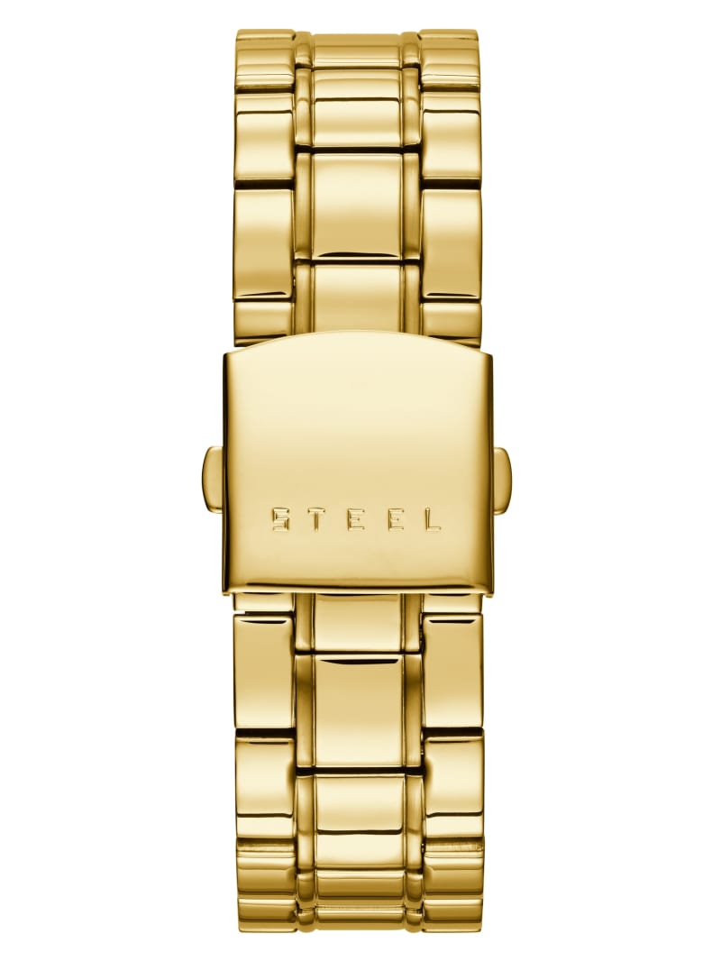 Guess Gold-Tone Klassieke Multifunctioneel Horloge Dames Goud | 7965-BNDJP