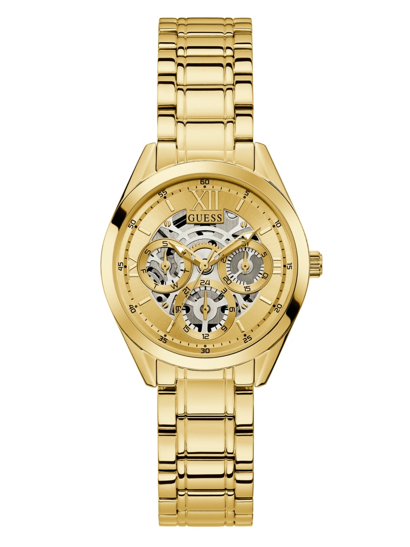 Guess Gold-Tone Multifunctioneel Horloge Dames Goud | 1986-YRSOI