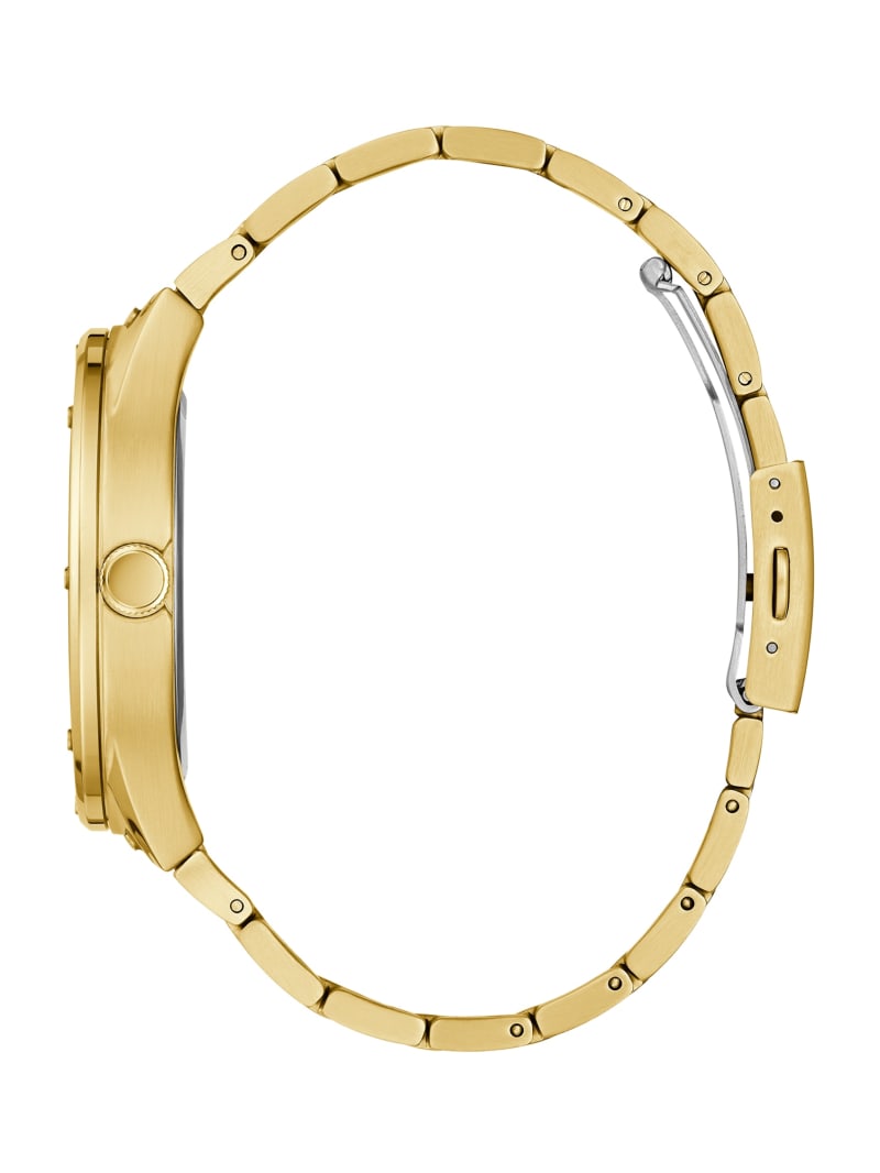 Guess Gold-Tone and Analog Horloge Heren Goud | 5847-MLKPD