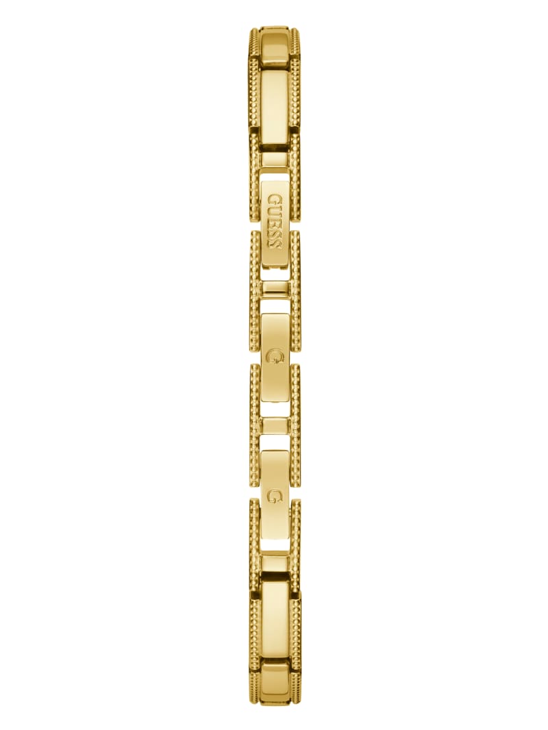 Guess Gold-Tone and Rhinestone Analog Horloge Dames Gekleurd | 2165-TXVGP