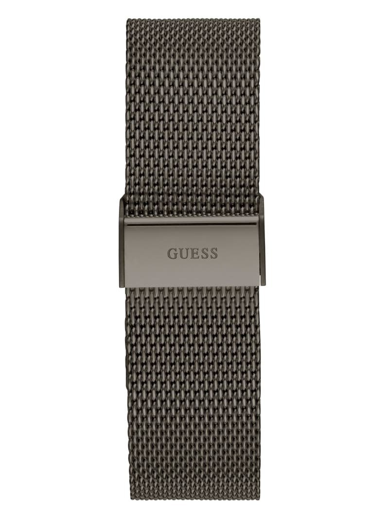 Guess Gunmetal And Blue Mesh Multifunctional Horloge Heren Gekleurd | 3759-OKVDM