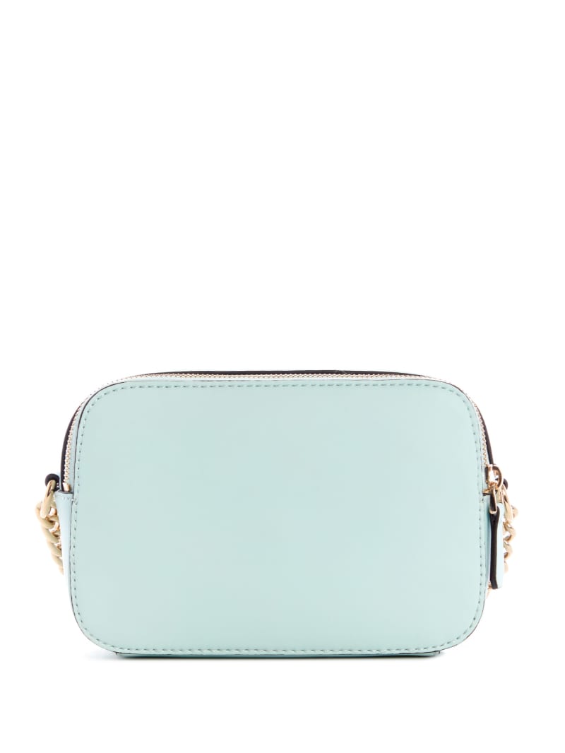 Guess Hassie Camera Crossbodytassen Dames Turquoise | 0963-ZFPRY