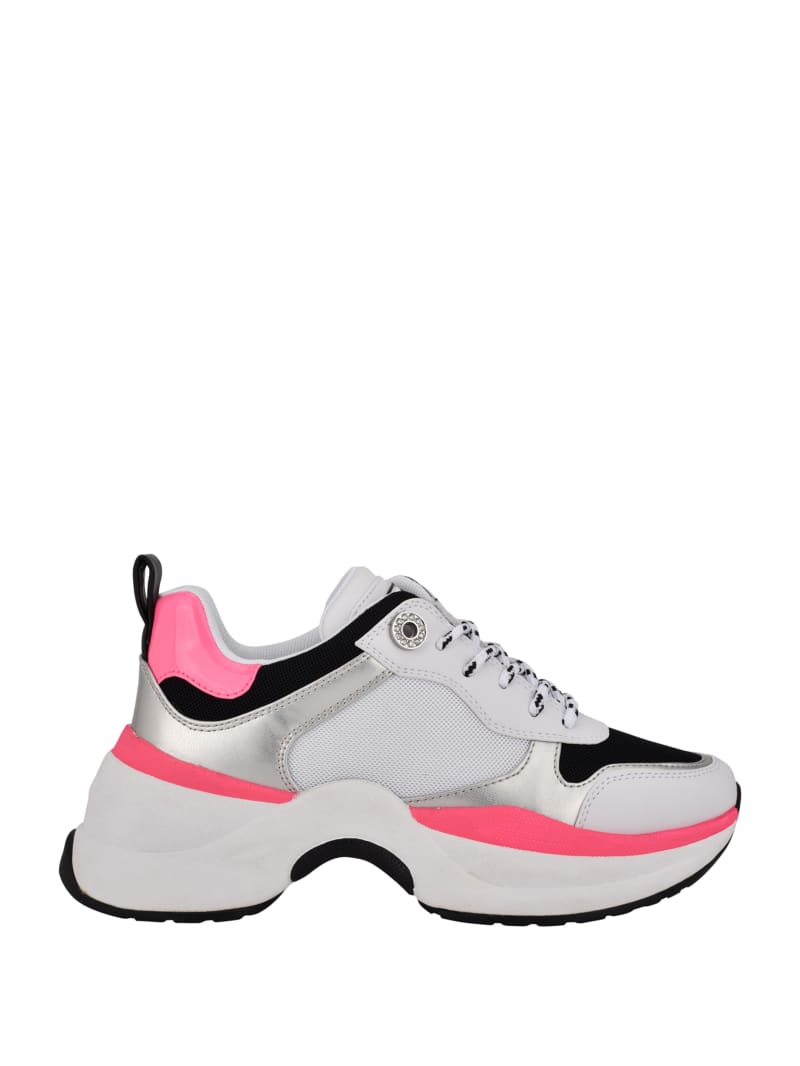 Guess Juless Chunky Sneakers Dames Wit | 3478-AETDX