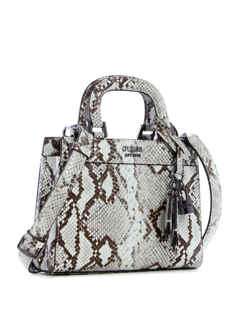 Guess Katey Croc Boekentassen Dames Grijs | 2153-DBPIT