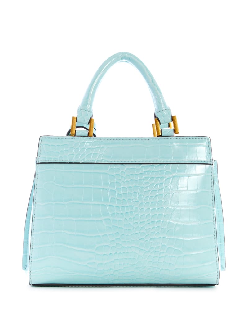 Guess Katey Croc Boekentassen Dames Turquoise | 0732-CFNST