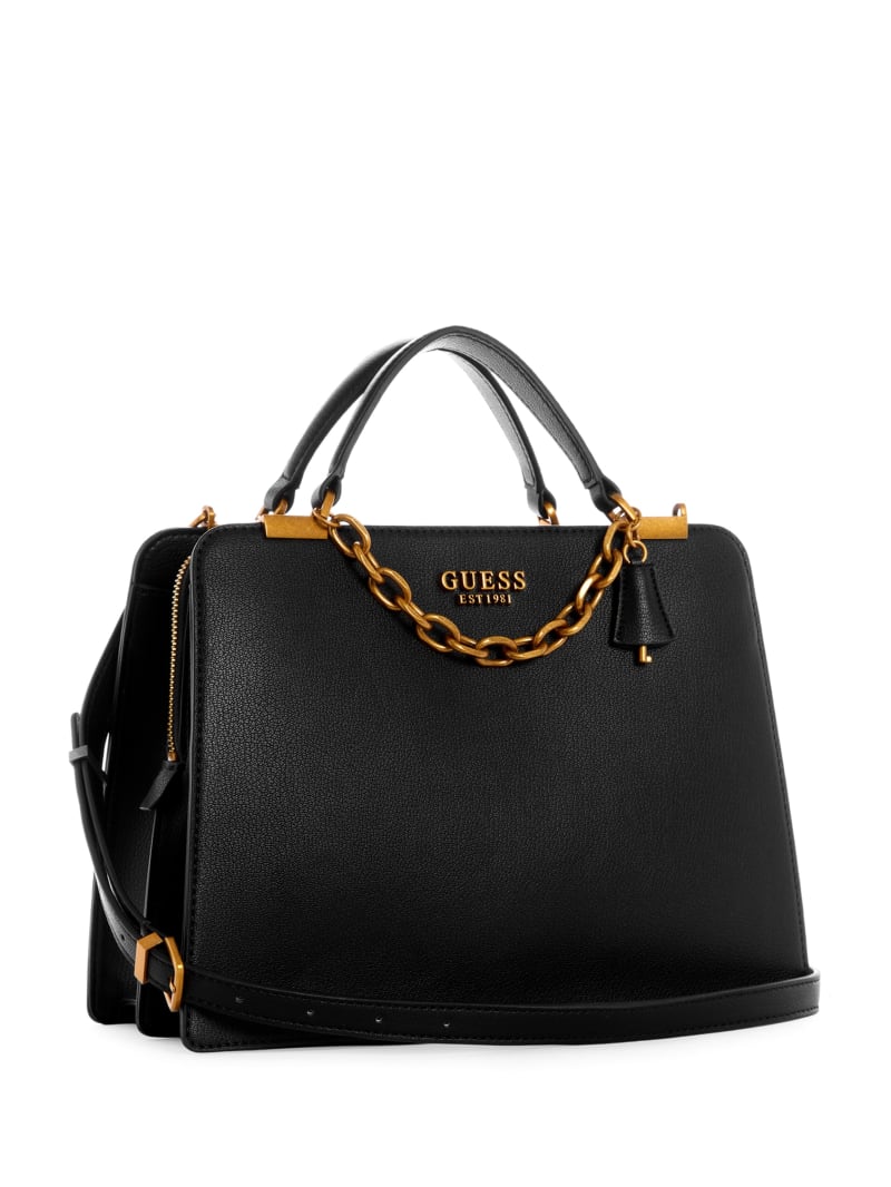 Guess Kristle Girlfriend Boekentassen Dames Zwart | 6453-UHSJI