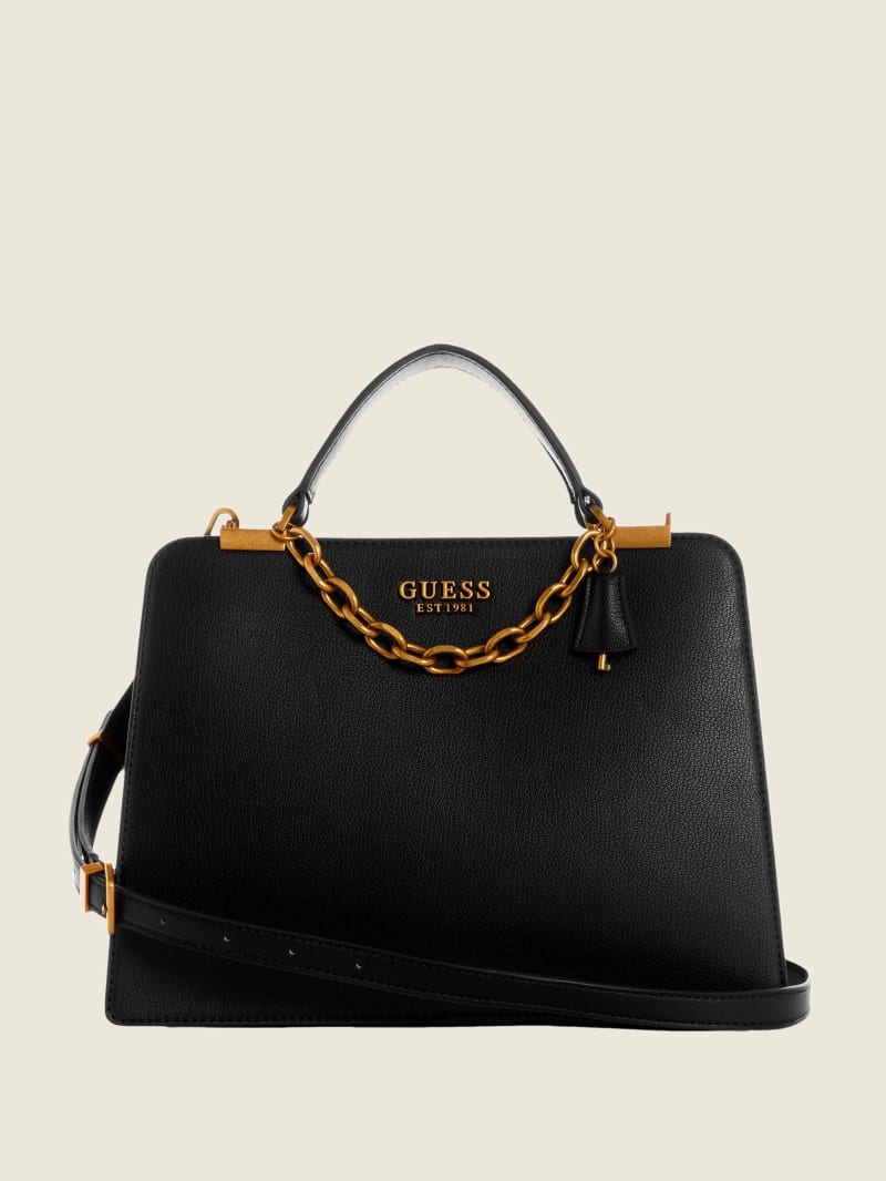 Guess Kristle Girlfriend Boekentassen Dames Zwart | 6453-UHSJI