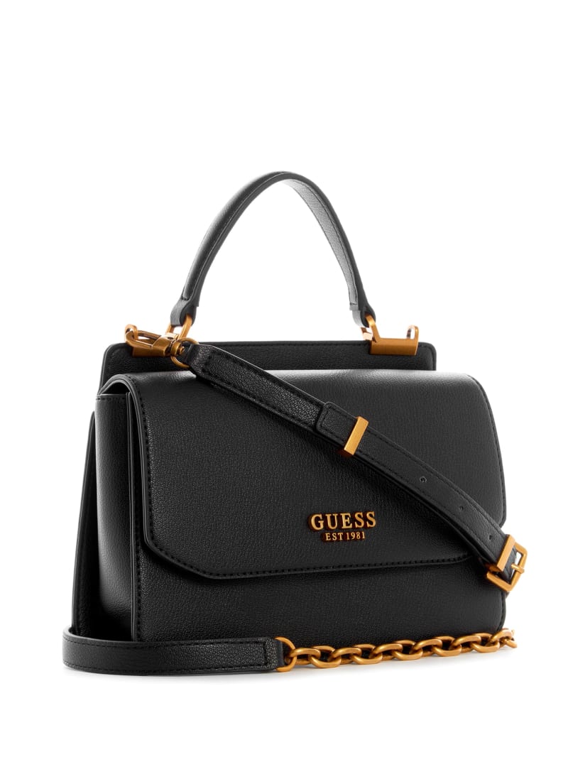 Guess Kristle Handle Crossbodytassen Dames Zwart | 6451-WTFPI