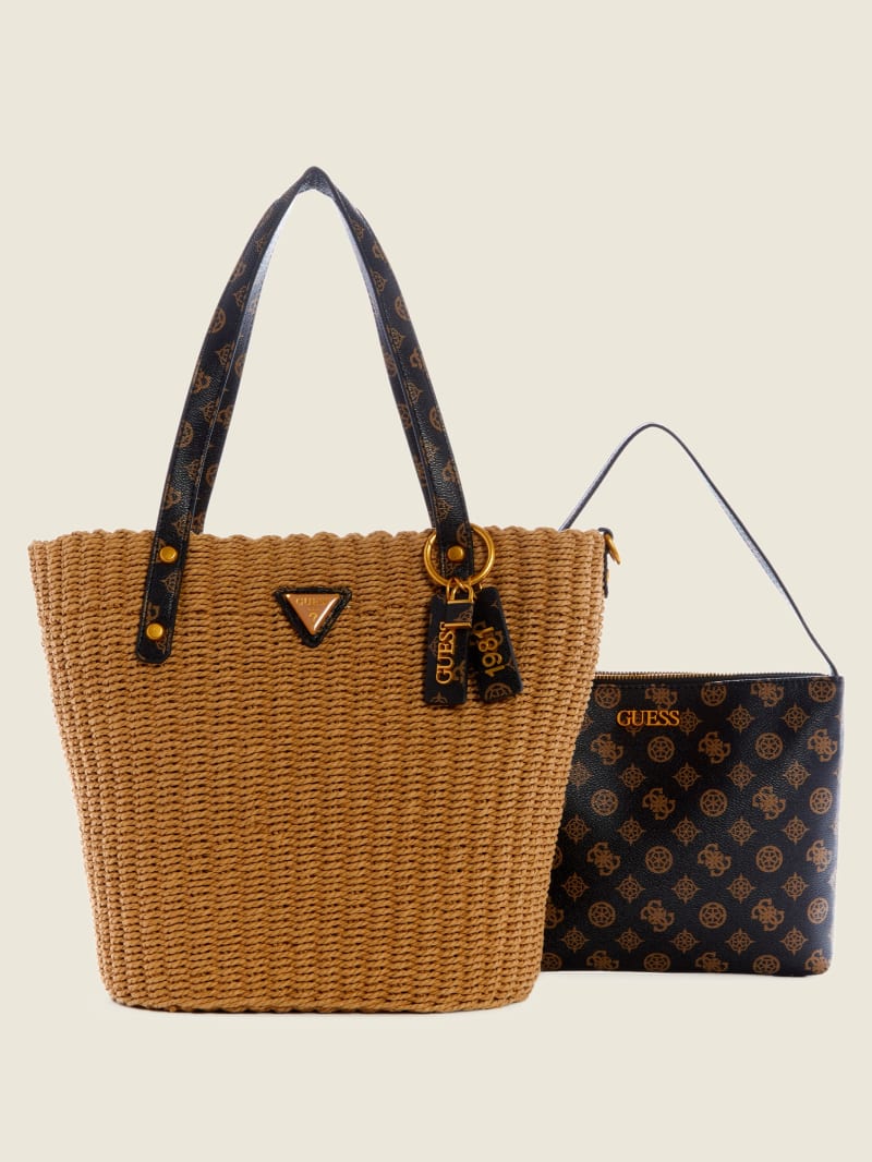 Guess Lilica Tote Tassen Dames Bruin | 9508-SUTLQ