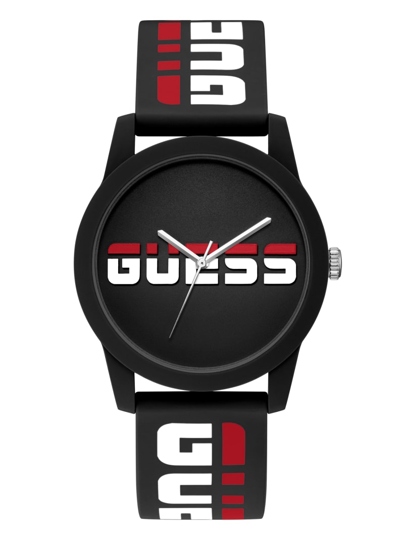 Guess Logo Analog Horloge Heren Gekleurd | 0897-XURGI