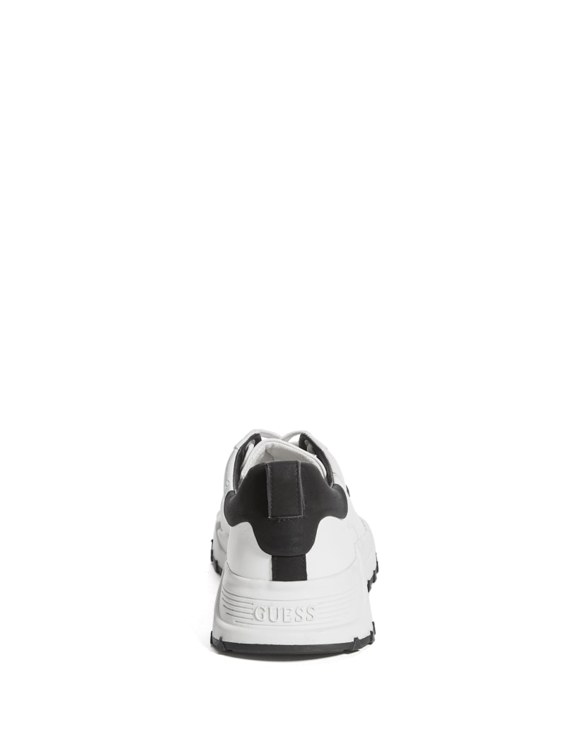 Guess Luca Sneakers Heren Wit | 7358-WXVGT