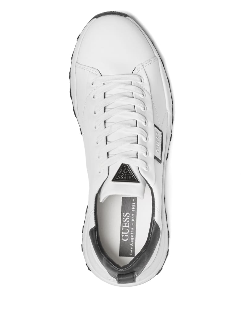 Guess Luca Sneakers Heren Wit | 7358-WXVGT