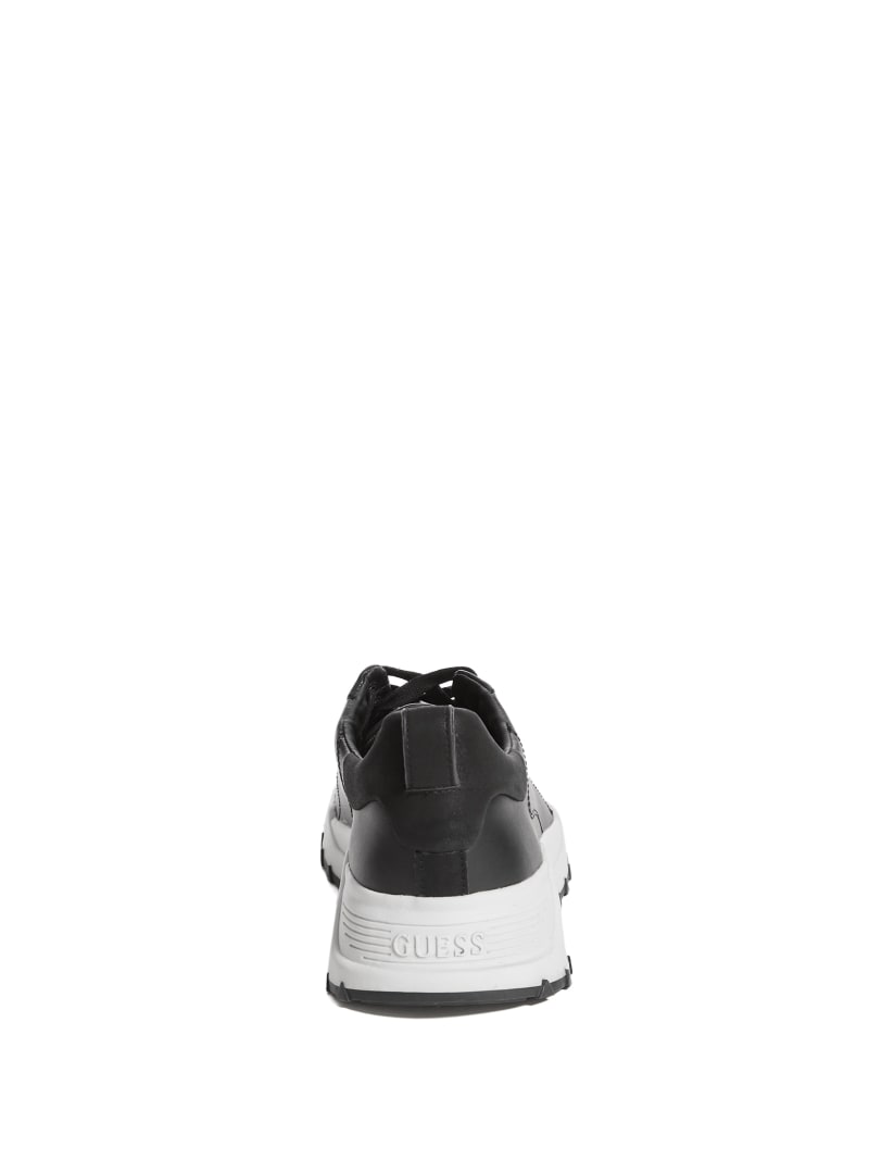 Guess Luca Sneakers Heren Zwart | 9263-LCKFN