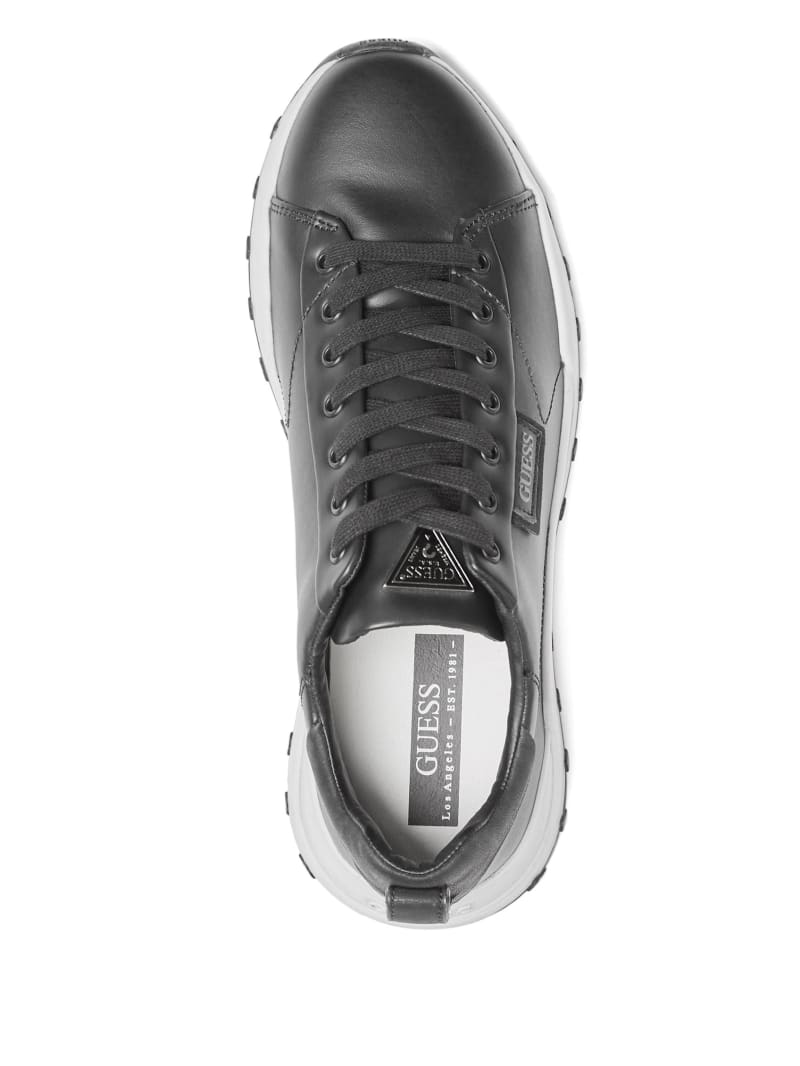 Guess Luca Sneakers Heren Zwart | 9263-LCKFN